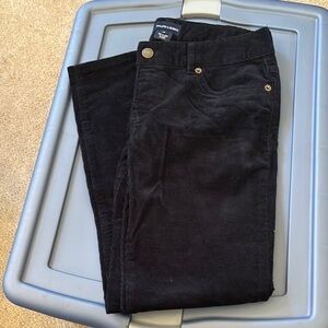NWOT Ralph Lauren girl black corduroy pants